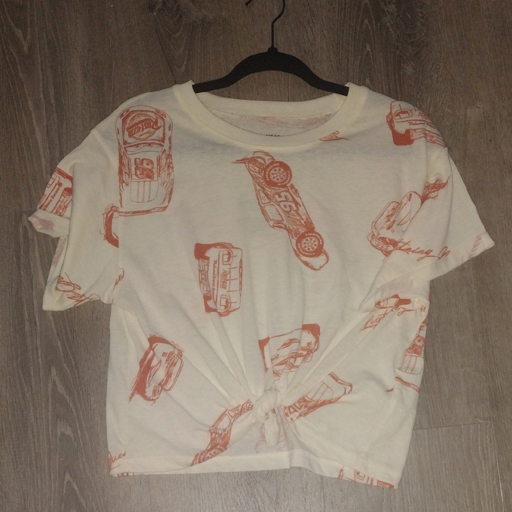 Lightning McQueen Crop Top